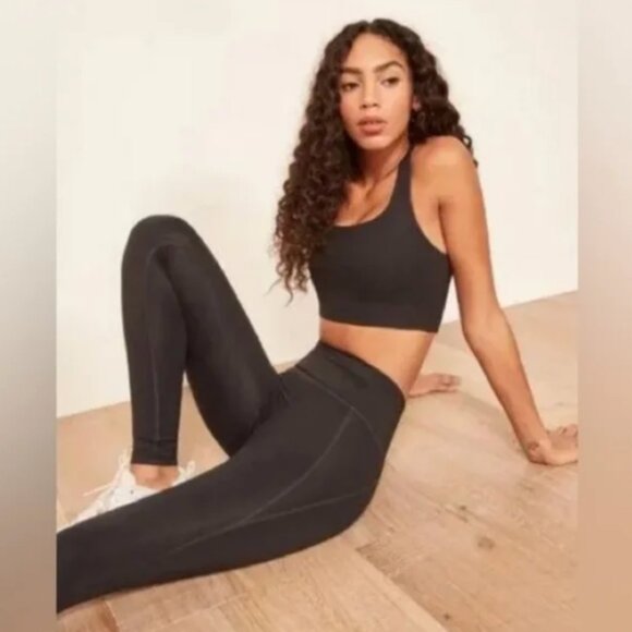 Girlfriend Collective Black High Waist Compression Leggings szXS - Picture 16 of 16